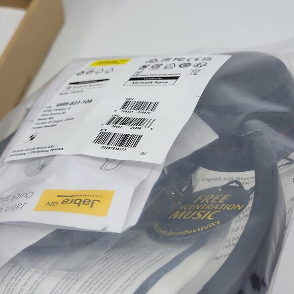 Jabra HSC016 Evolve 20 USB 2 Ear Stereo MS 4999-823-109 Corded Headset New - Picture 7 of 7